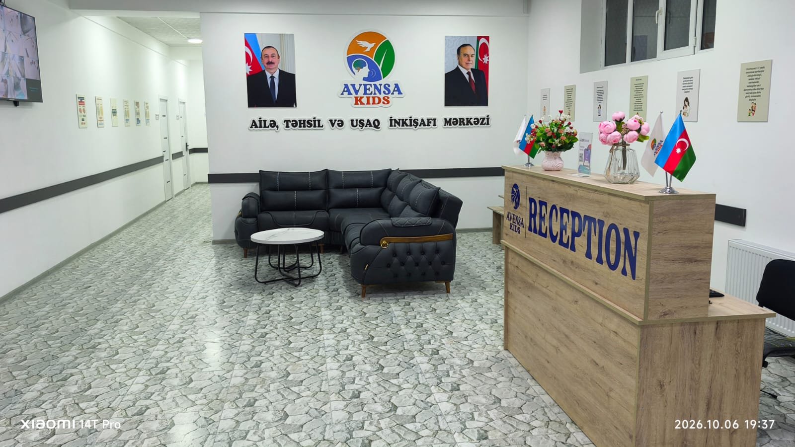 Avensa Kids interyerinin fərqli bucaqdan görüntüsü